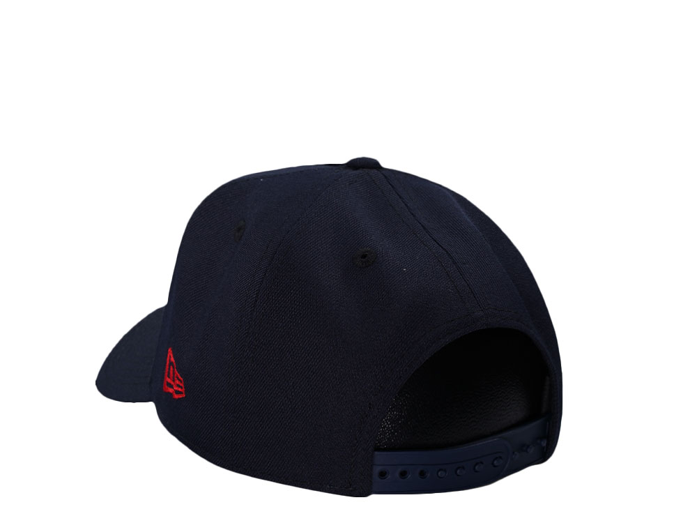 New Era Boston Red Sox Navy Classic Edition 9Forty A Frame Snapback Hat