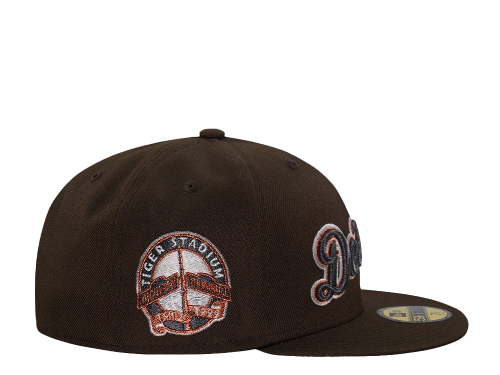 New Era Detroit Tigers Tigers Stadium Burnt Pink Two Tone Edition 59Fifty Fitted Hat