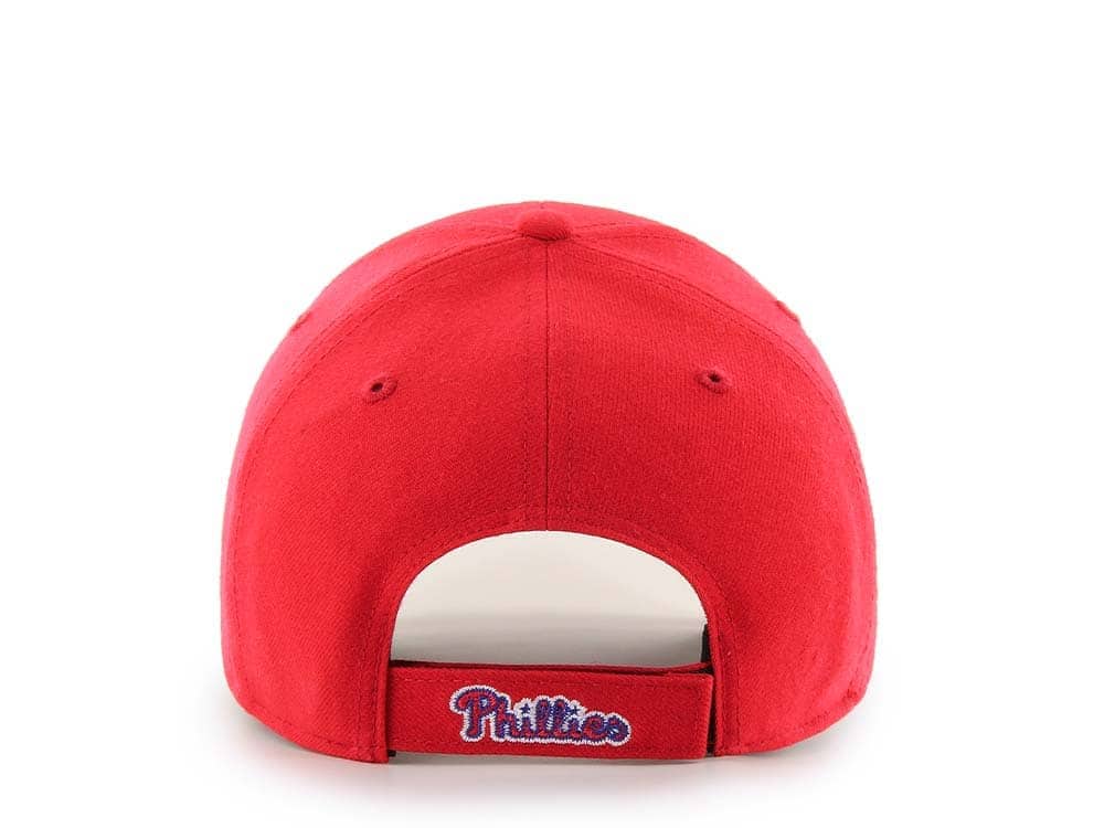 47Brand Philadelphia Phillies Classic Red Strapback Hat
