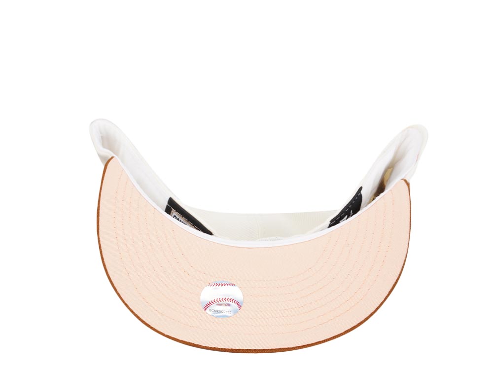 New Era Florida Marlins World Series 2003 Cream Peach Copper Two Tone Edition 59Fifty Fitted Hat