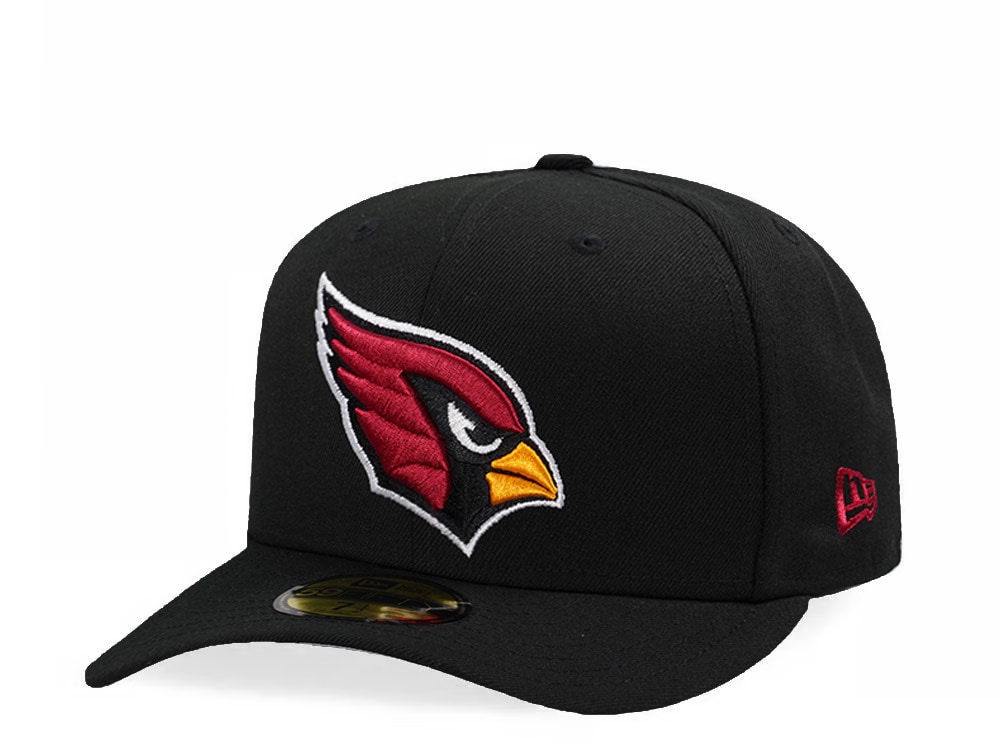 New Era Arizona Cardinals Black Classic Edition Pre Curved 59Fifty Fitted Hat
