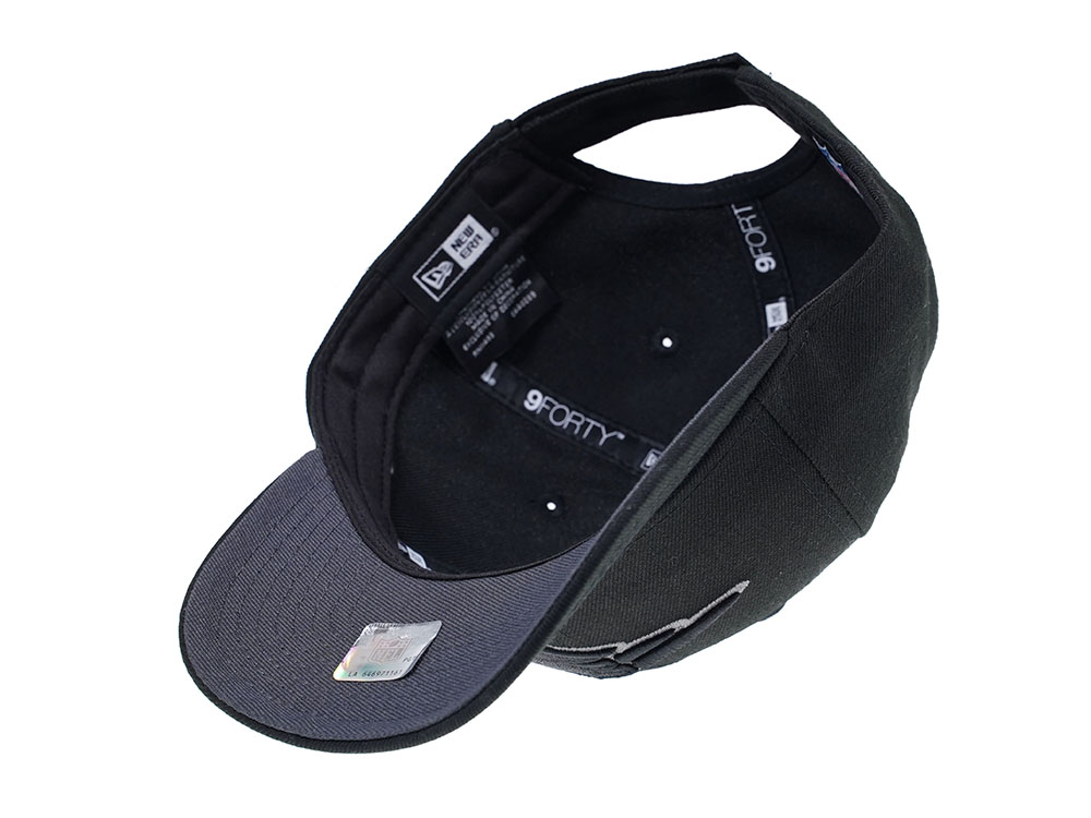 New Era New England Patriots Curved Grey Edition 9Forty Strapback Hat