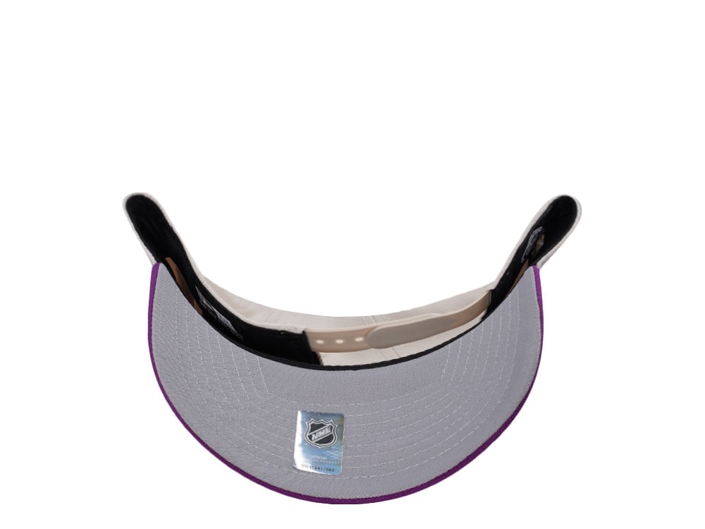New Era Anaheim Ducks Stadium Series 2014 Stone Grape Two Tone Edition 9Forty A Frame Snapback Hat