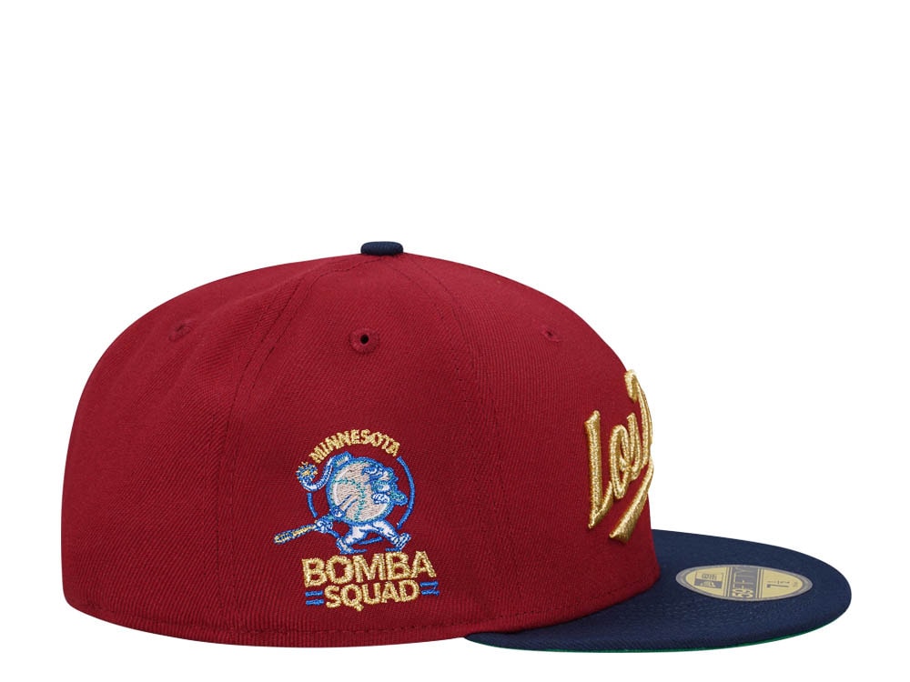 New Era Minnesota Twins Bomba Squad Golden Prime Two Tone Edition 59Fifty Fitted Hat