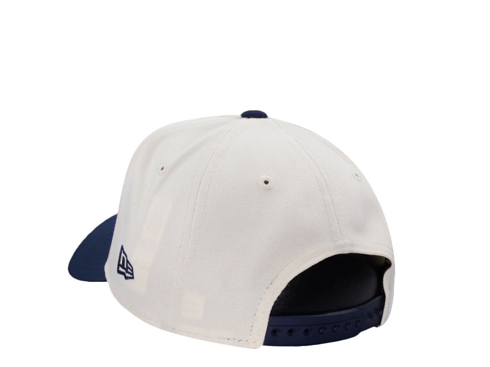 New Era Edmonton Oilers 40th Anniversary Chrome Two Tone Edition 9Forty A Frame Snapback Hat