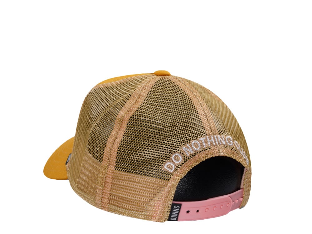 Djinns Do Nothing Club Pool Beige Trucker Snapback Hat