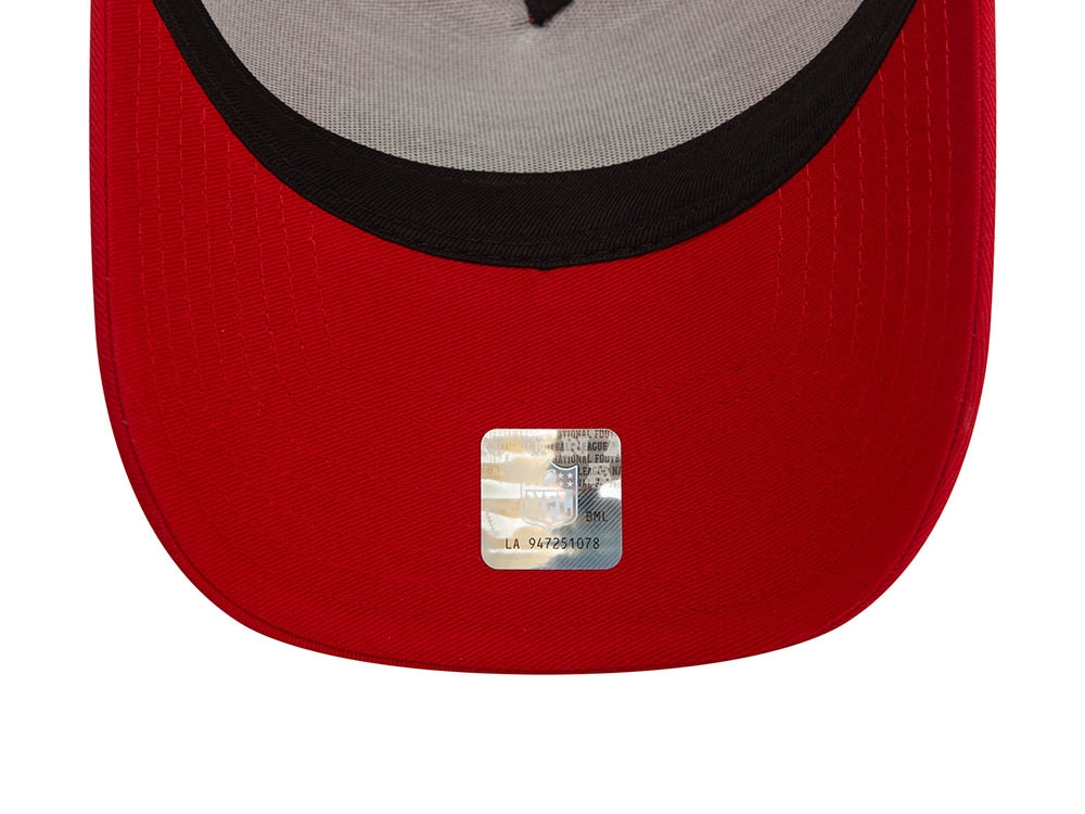 New Era San Francisco 49ers Red A Frame Snapback Hat