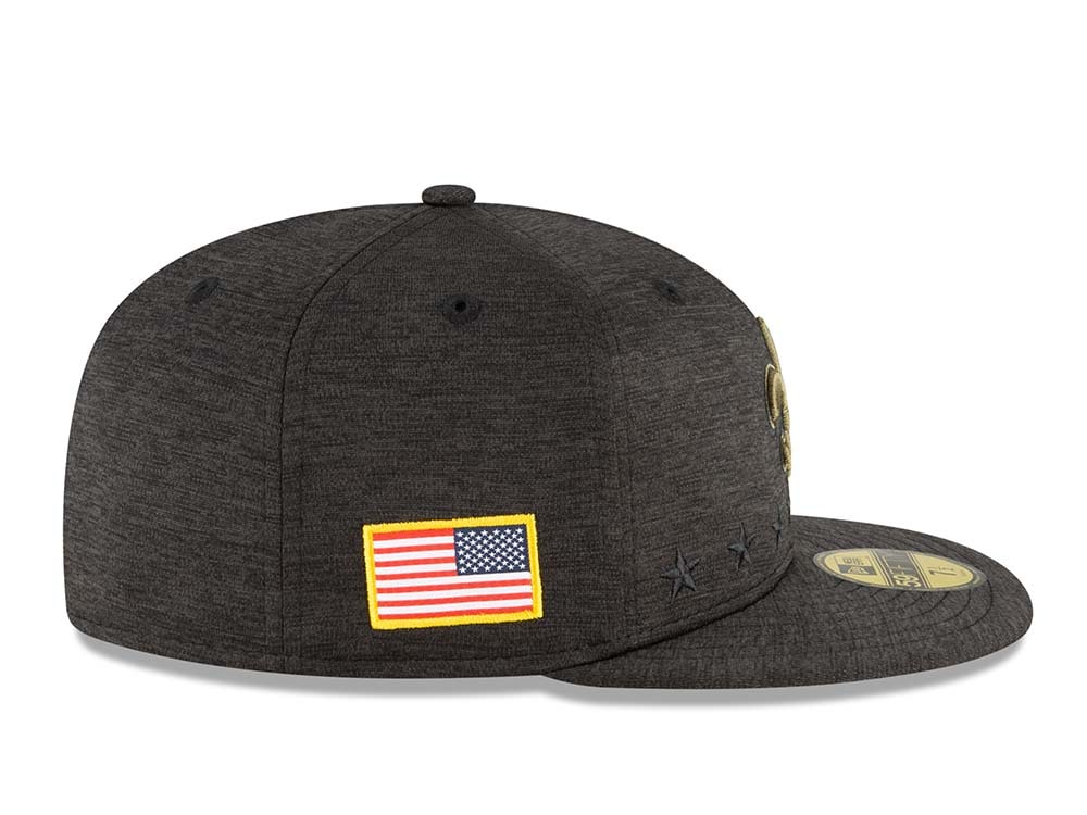 New Era New Orleans Saints Salute to Service 2020 Fitted 59Fifty Hat