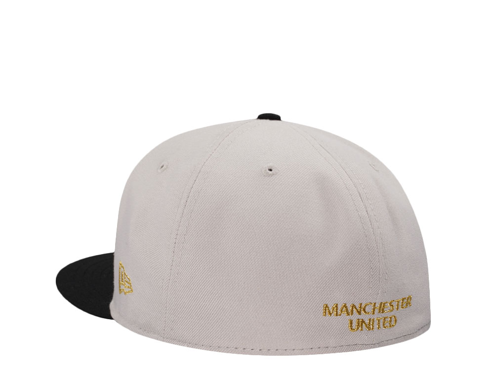 New Era Manchester United Stone Gold Two Tone Edition 59Fifty Fitted Hat