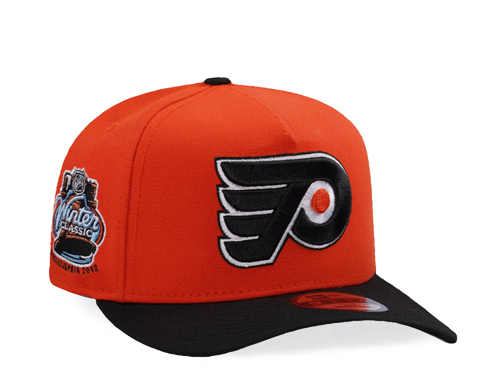 New Era Philadelphia Flyers Winter Classic 2015 Orange Two Tone Edition 9Fifty A Frame Snapback Hat