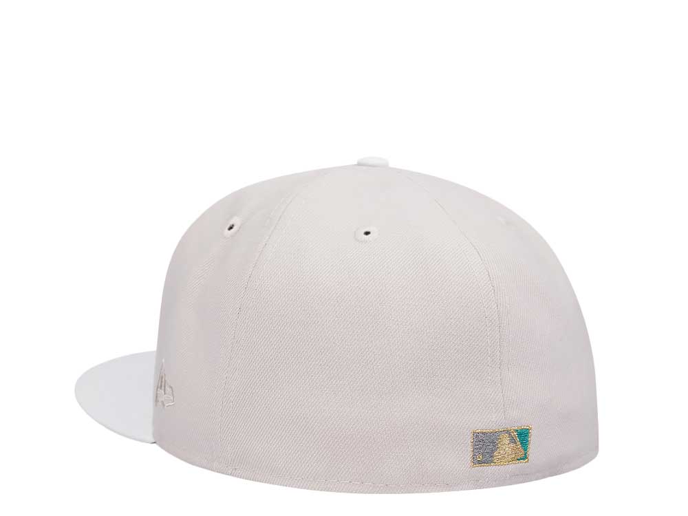 New Era Washington Nationals World Series 2019 Champions Stone White Two Tone Edition 59Fifty Fitted Hat