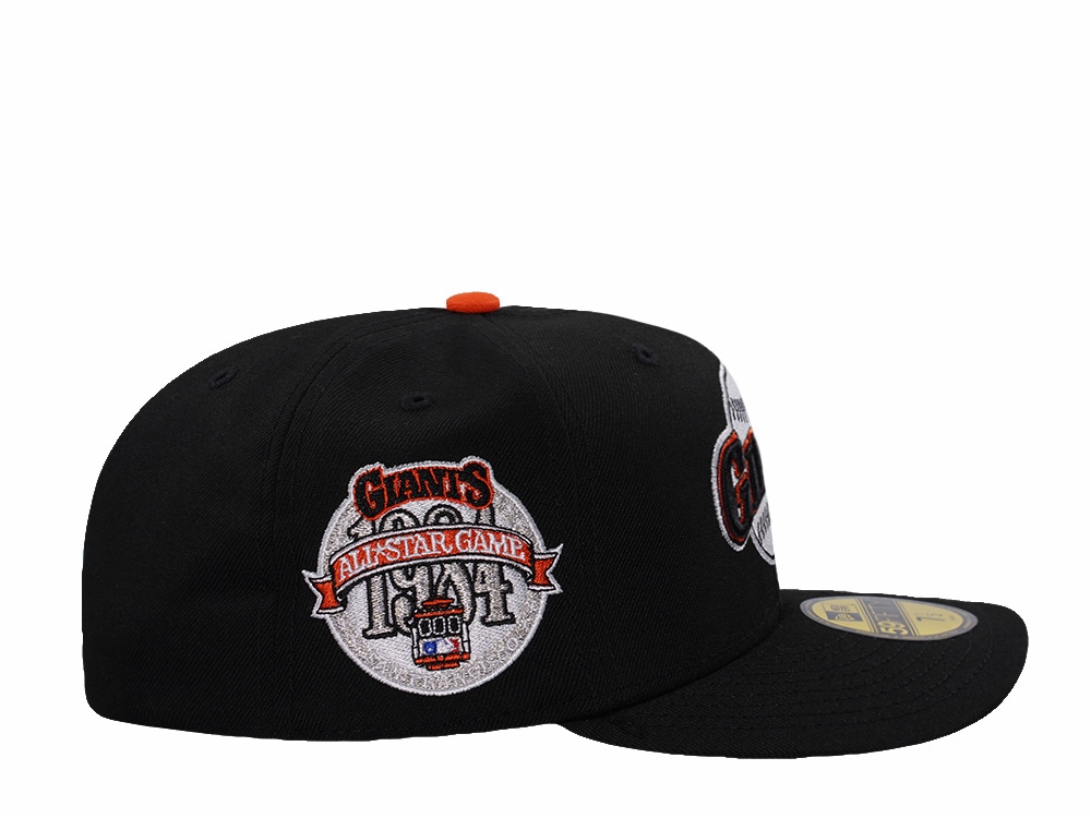 New Era San Francisco Giants All Star Game 1984 Black Prime 59Fifty Pre Curved Fitted Hat