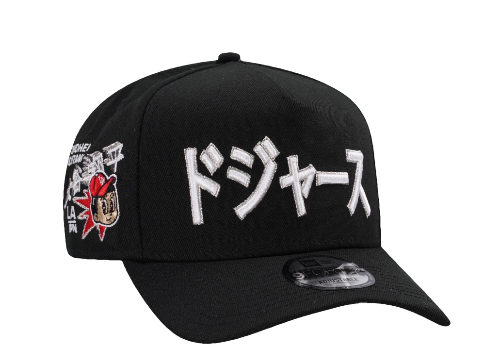 New Era Los Angeles Dodgers Kanji Ohtani Black Prime Edition 9Forty A Frame Snapback Hat