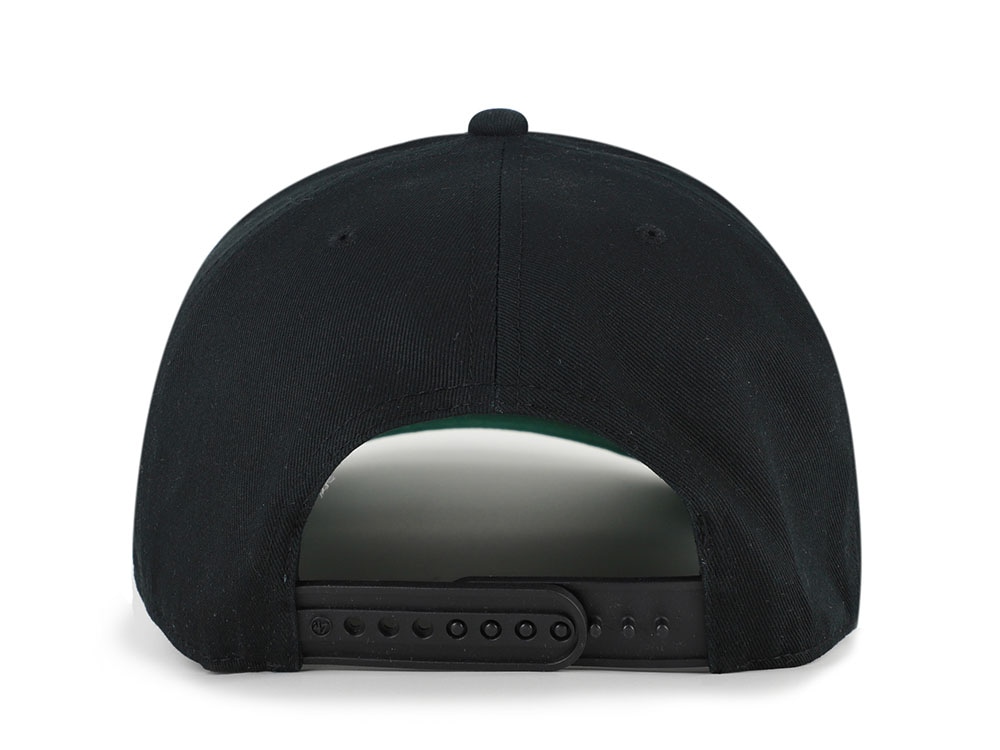 47 Brand New York Yankees Suede Visor Black Hitch Snapback Hat