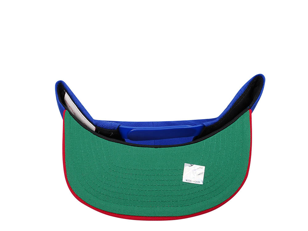 Mitchell & Ness Washington Wizards Team Two Tone 2.0 Blue Snapback Hat