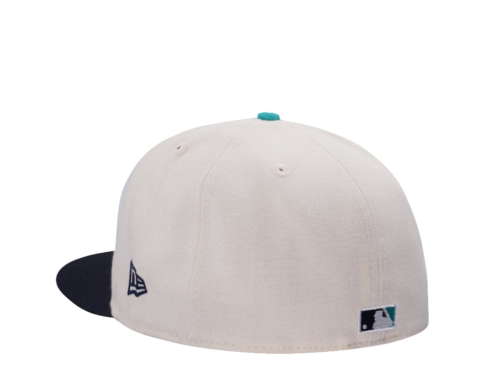 New Era Seattle Mariners 50th Anniversary Koi Chrome Two Tone Edition 59Fifty Fitted Hat