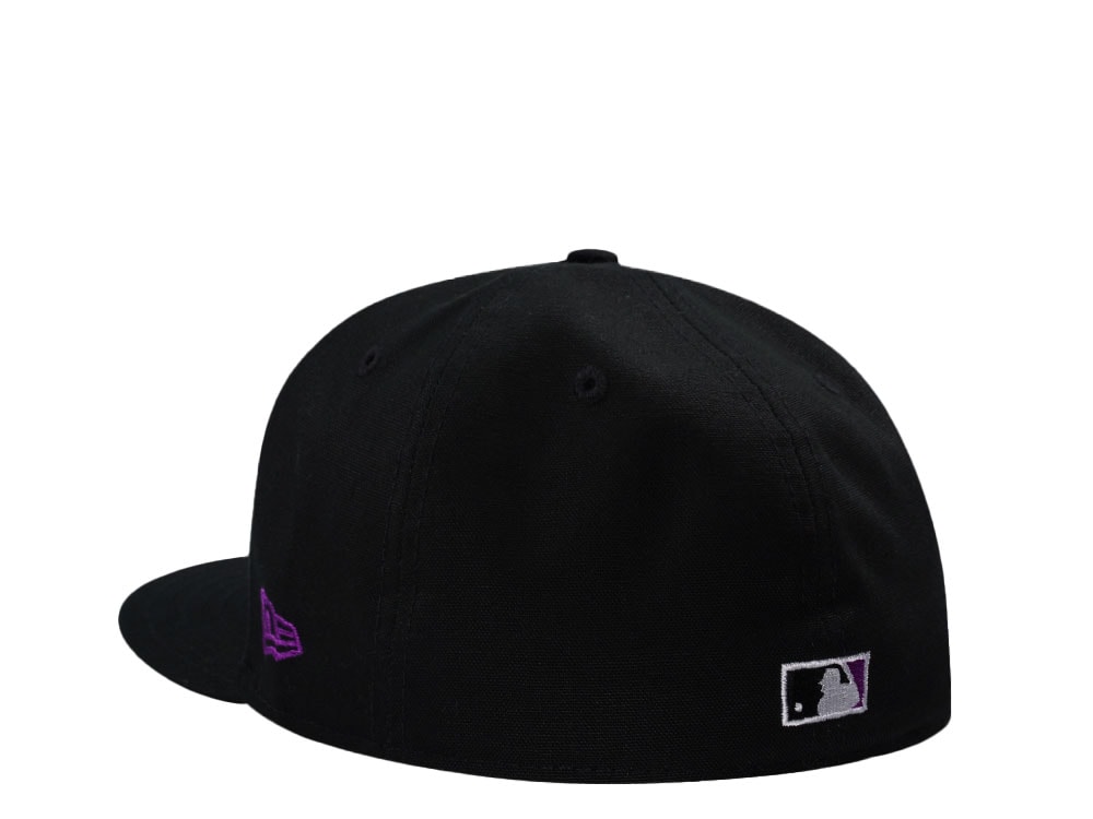 New Era Philadelphia Phillies World Series 2008 Black Purple Edition 59Fifty Fitted Hat