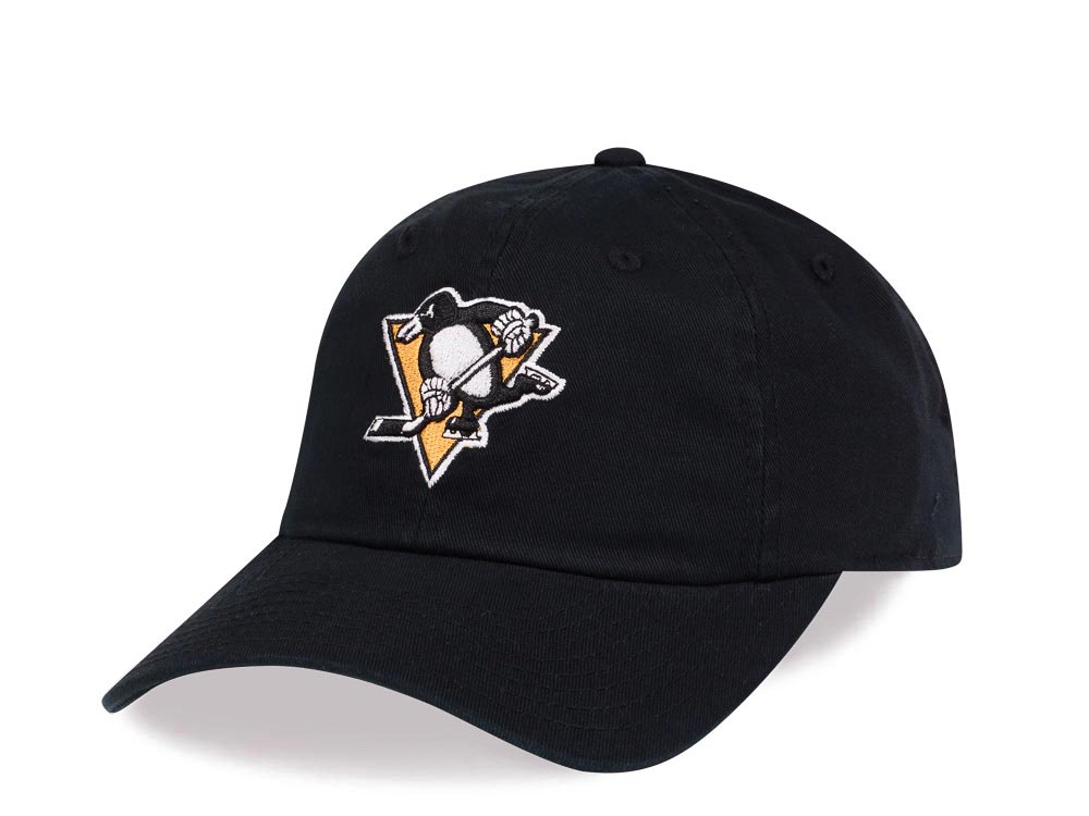 American Needle Pittsburgh Penguins Black Casual Strapback Hat