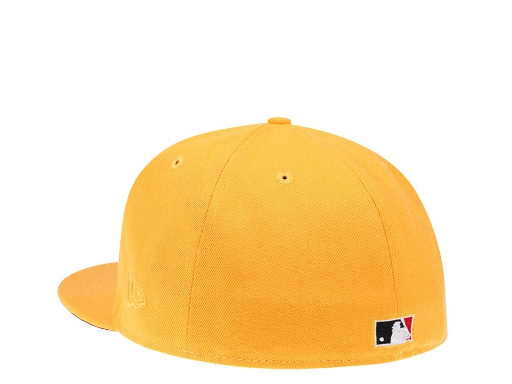 New Era Pittsburgh Pirates All Star Game 2006 Yellow Red Edition 59Fifty Fitted Hat