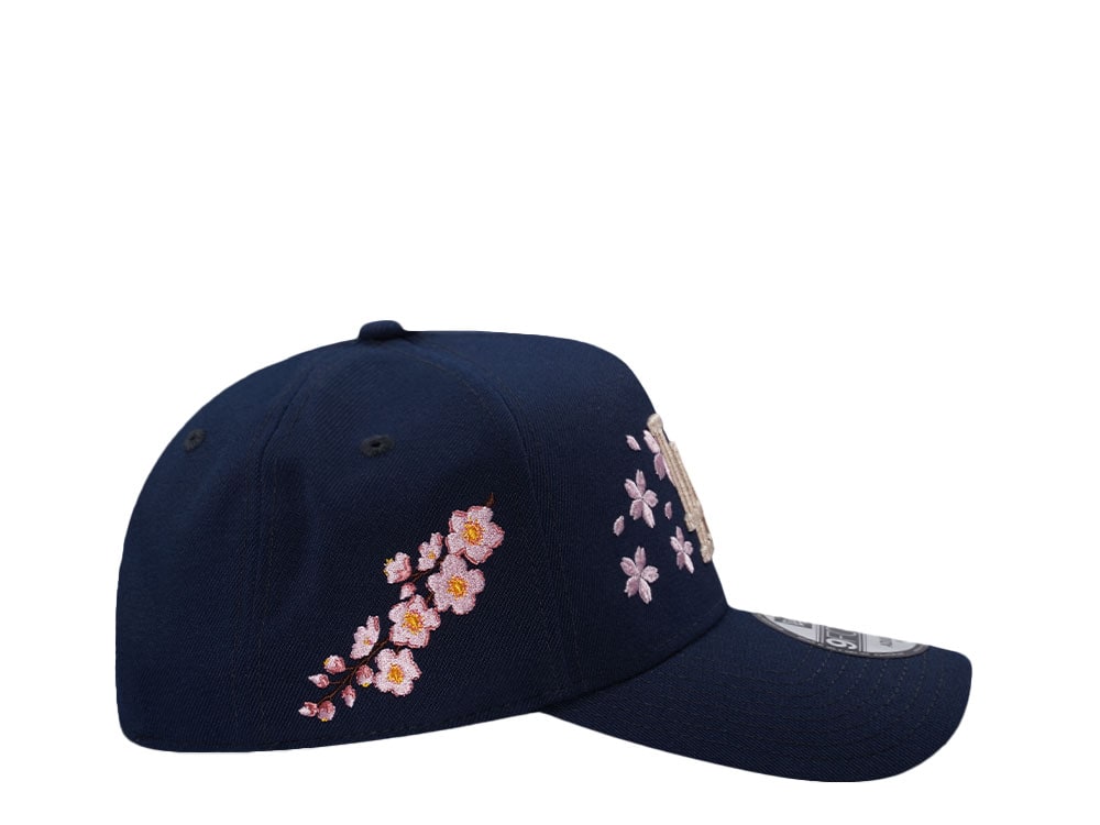 New Era Los Angeles Dodgers Ocean Sakura Edition 9Forty A Frame Snapback Hat