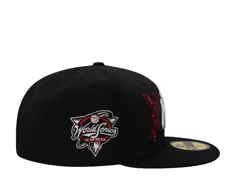 New Era New York Yankees World Series 2000 Angel Black Prime Edition 59Fifty Fitted Hat