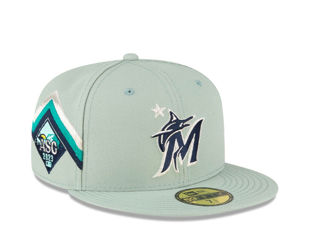 New Era Miami Marlins All Star Game 2023 On Field 59Fifty Fitted Hat