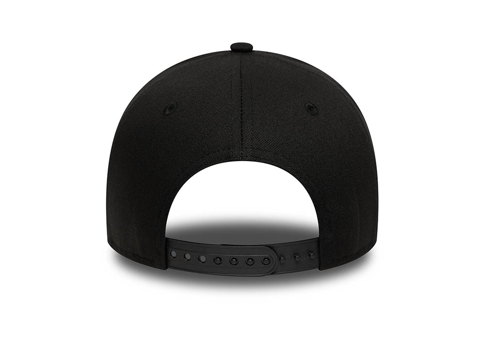 New Era New York Yankees League Essential Black 9Forty A Frame Snapback Hat