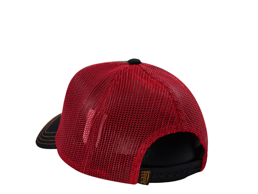 Von Dutch Twill Multi Patch Trucker Snapback Hat