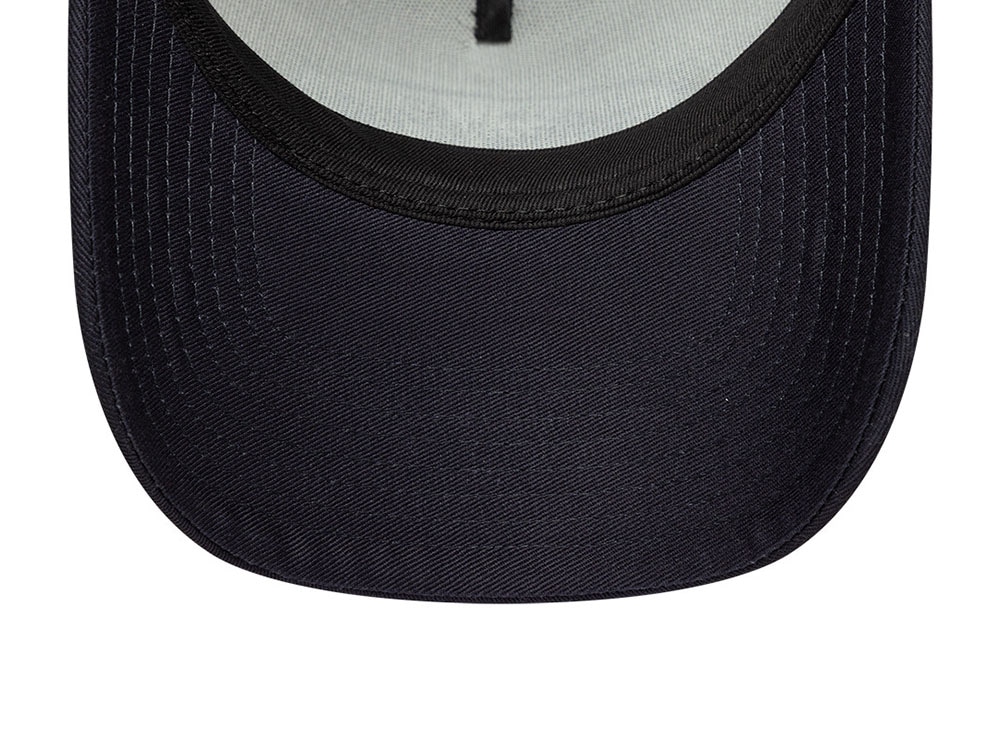 New Era Oval Foam Patch Stone Edition 9Forty A Frame Trucker Snapback Hat