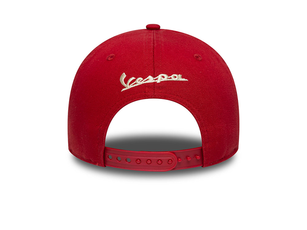 New Era Vespa 80th Anniversary Red Edition 9Forty M Crown Snapback Hat