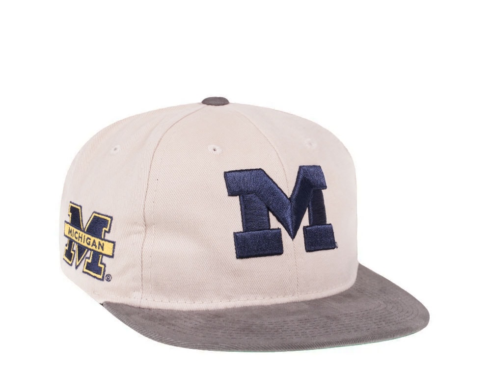 Mitchell & Ness Michigan Wolverines Deadstock Throwback Snapback Hat