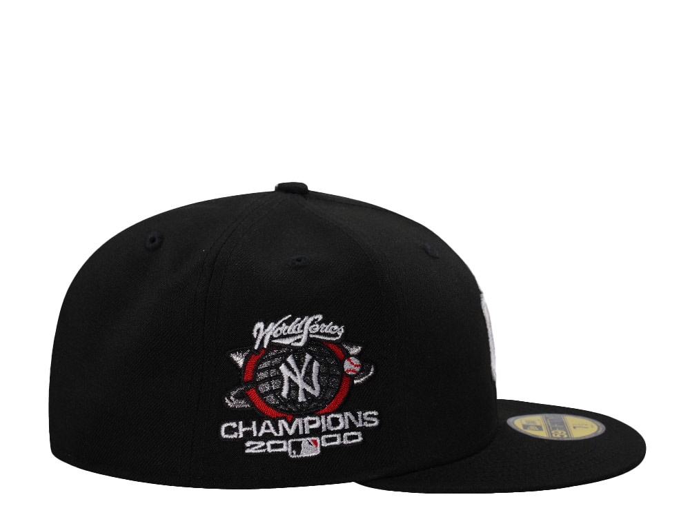 New Era New York Yankees World Series Champions 2000 Black Prime Edition 59Fifty Fitted Hat