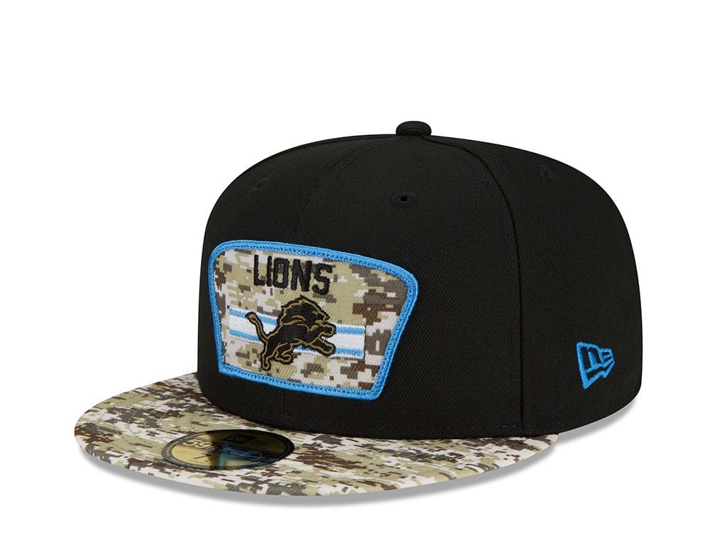 New Era Detroit Lions Salute to Service 21 59Fifty Fitted Hat