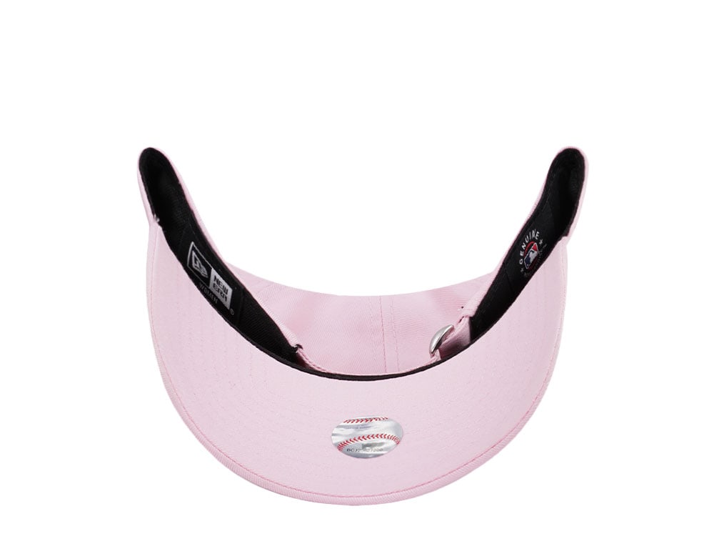New Era New York Yankees Pink White Womens 9Twenty Strapback Hat