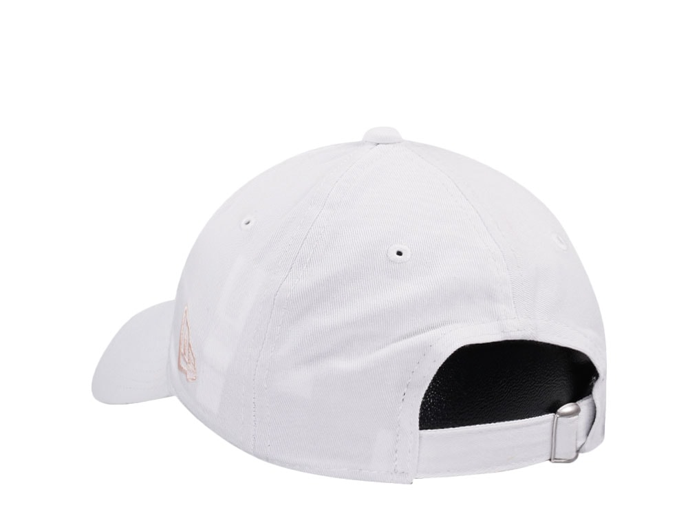 New Era New York Yankees White Apricot Womens 9Twenty Strapback Hat