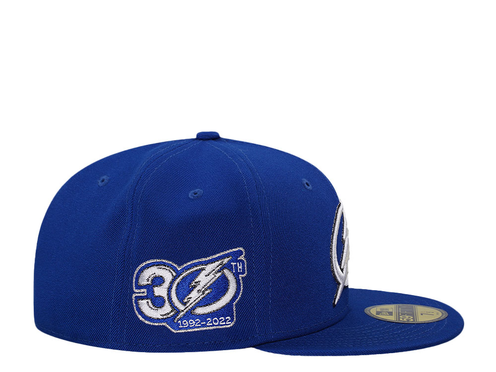 New Era Tampa Bay Lightning 30th Anniversary Royal Prime Edition 59Fifty Fitted Hat