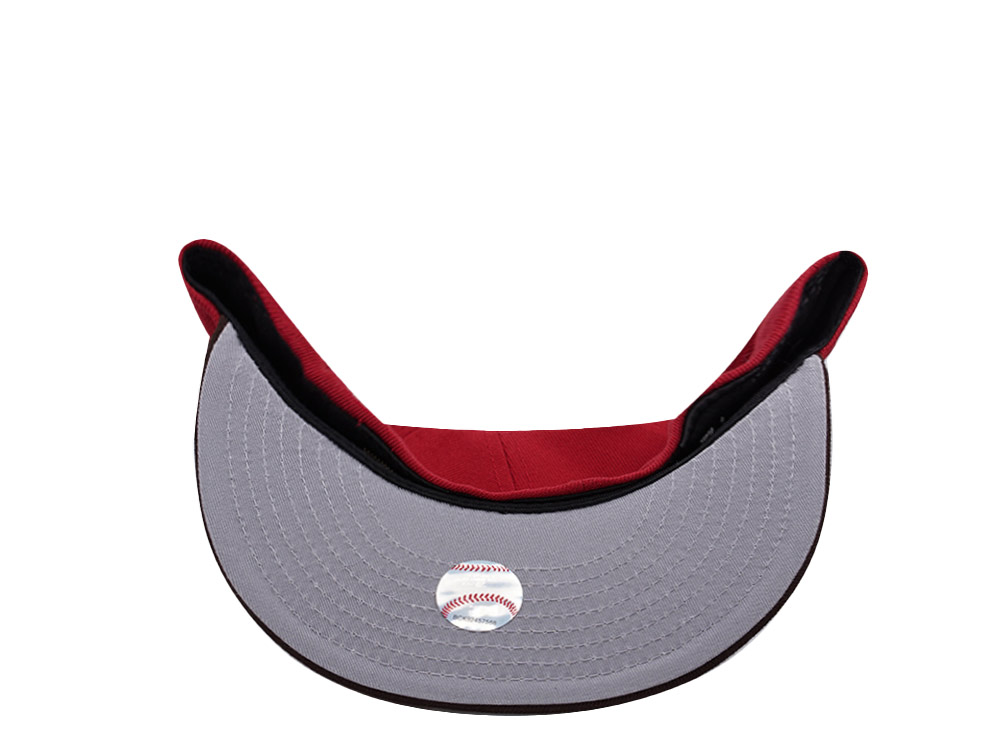 New Era New York Yankees World Series 2009 Pinot Red Two Tone Edition 59Fifty Fitted Hat