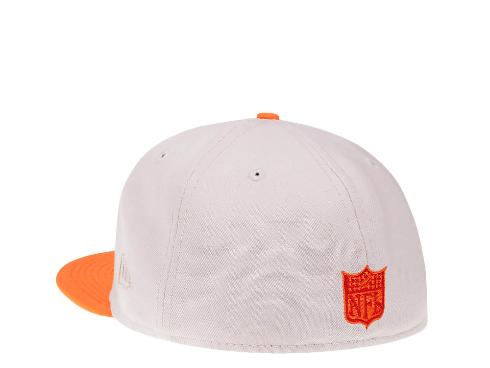 New Era Tampa Bay Buccaneers Stone Two Tone Throwback 59Fifty Fitted Hat