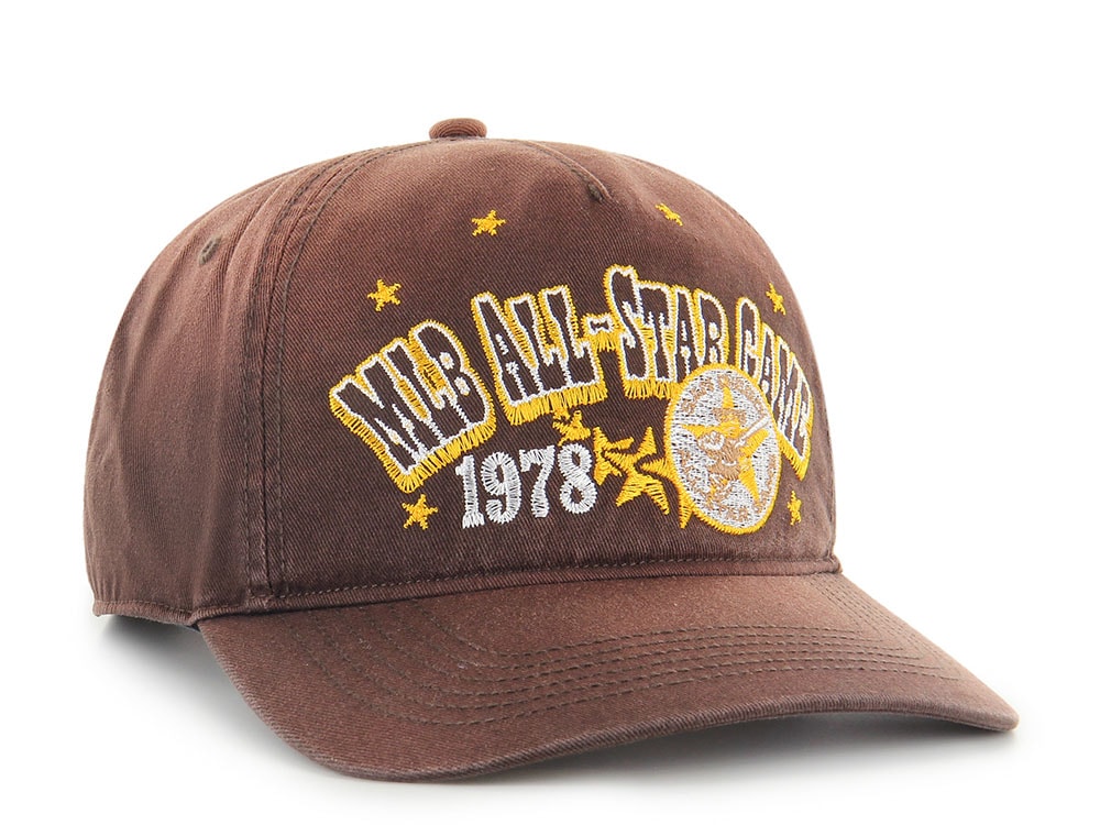 47 Brand San Diego Padres All Star Game 1978 Midsummer Classic Brown Hitch Snapback Hat