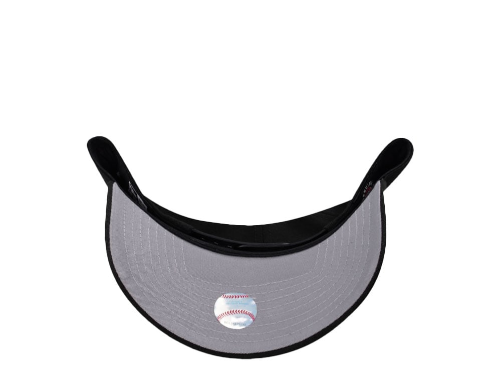 New Era New York Yankees Black 9Forty A Frame Snapback Hat