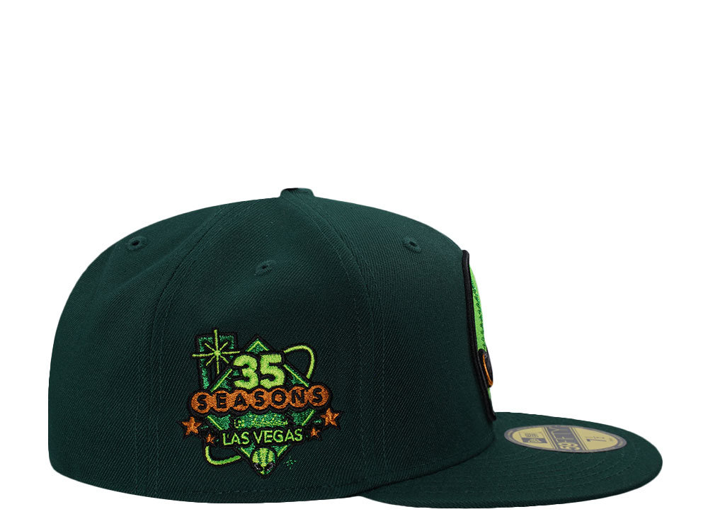 New Era Las Vegas 51s 35 Seasons Dark Green Edition 59Fifty Fitted