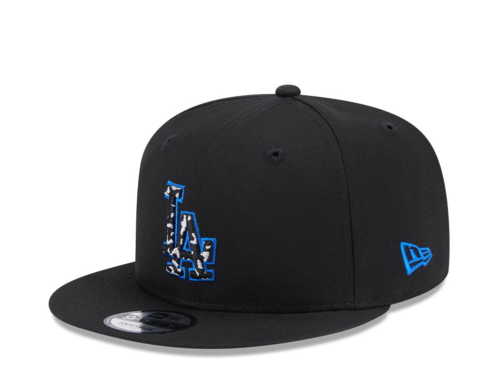 New Era Los Angeles Dodgers Seasonal Infill Black Edition 9Fifty Snapback Hat