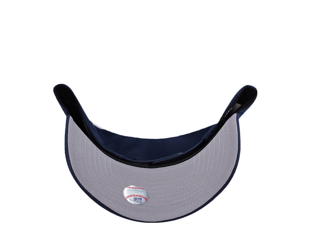 New Era Seattle Mariners 50th Anniversary Ocean Blue Prime Edition 9Forty A Frame Snapback Hat