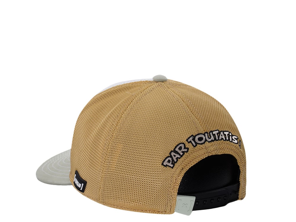 Capslab Asterix White Trucker Snapback Hat
