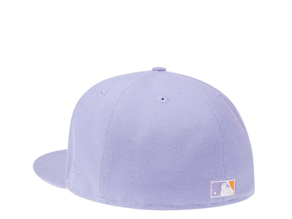 New Era Toronto Blue Jays 10th Anniversary Lavender Mango Prime Edition 59Fifty Fitted Hat