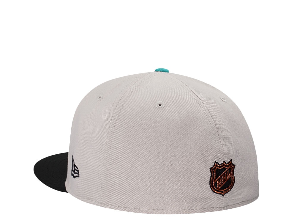 New Era Vancouver Canucks Stone Two Tone Color Flip Prime Edition 59Fifty Fitted Hat