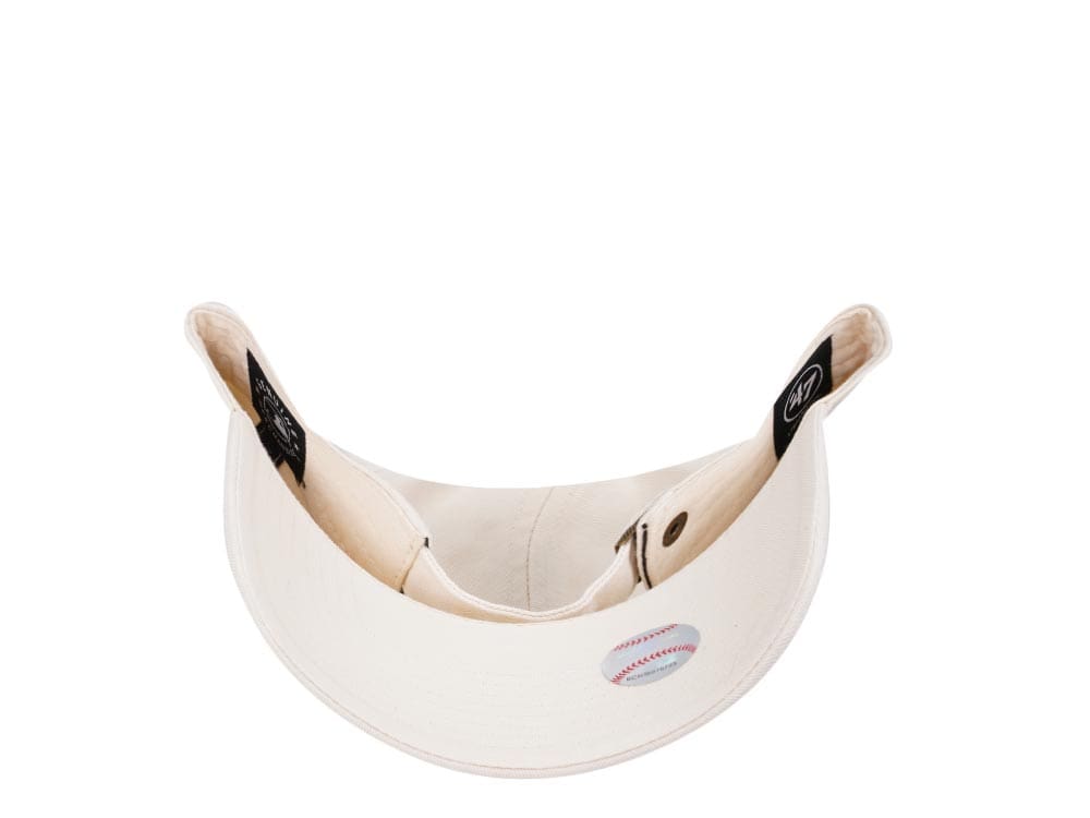 47Brand New York Yankees Natural Clean Up Strapback Hat