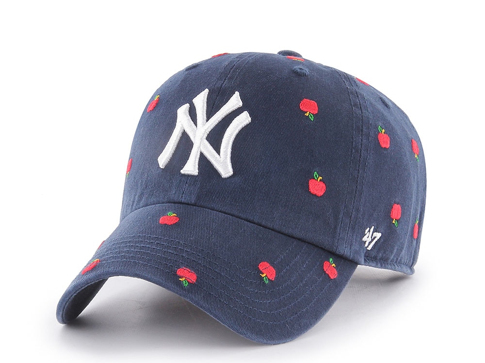 47Brand New York Yankees Navy Confetti Edition Clean Up Strapback Hat