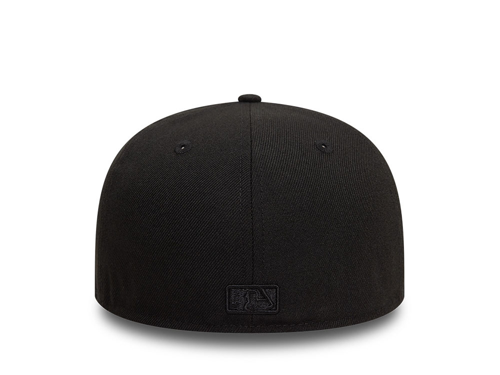 New Era Los Angeles Dodgers Plain Blackout Prime Edition 59Fifty Fitted Hat