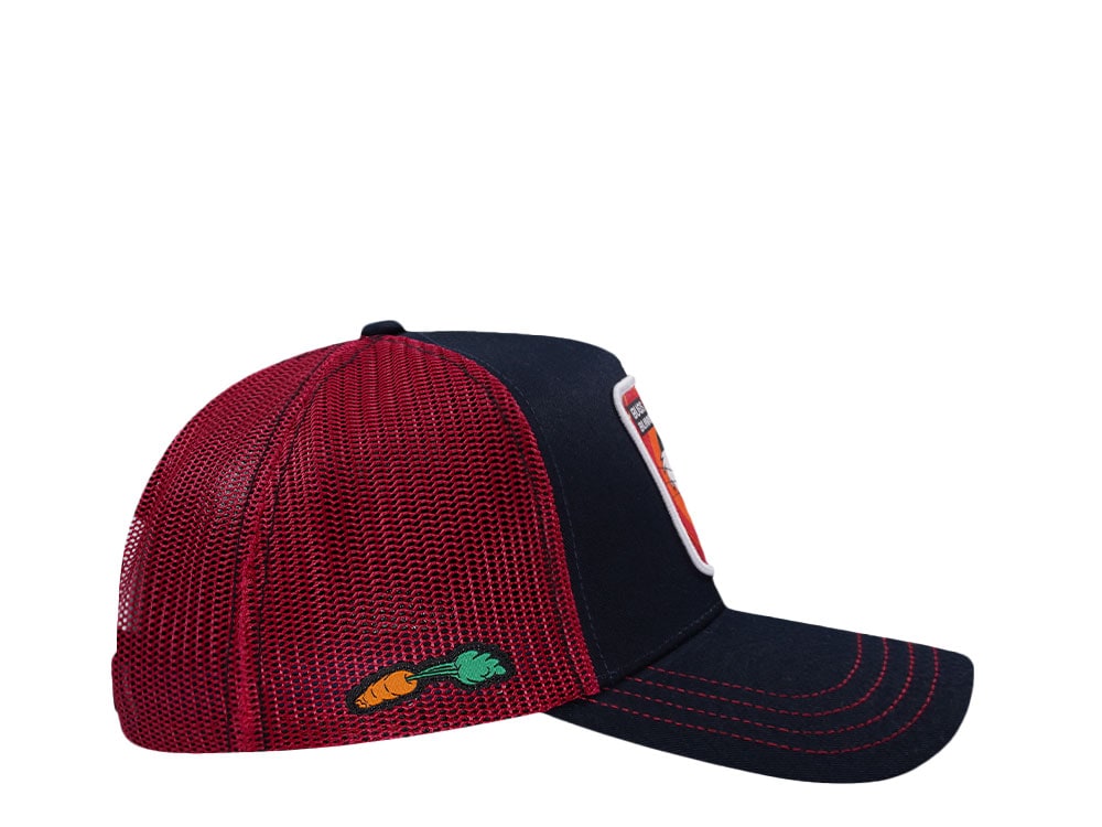 Capslab Looney Tunes Bugs Bunny Navy Trucker Snapback Hat